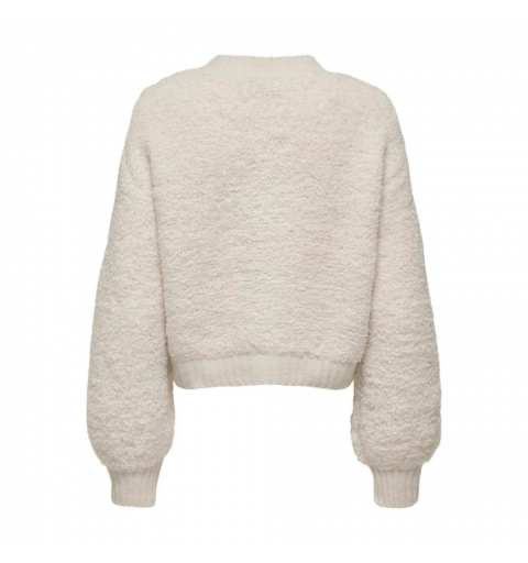 Jdy jdyeira life l/s o-neck cardigan knt beige