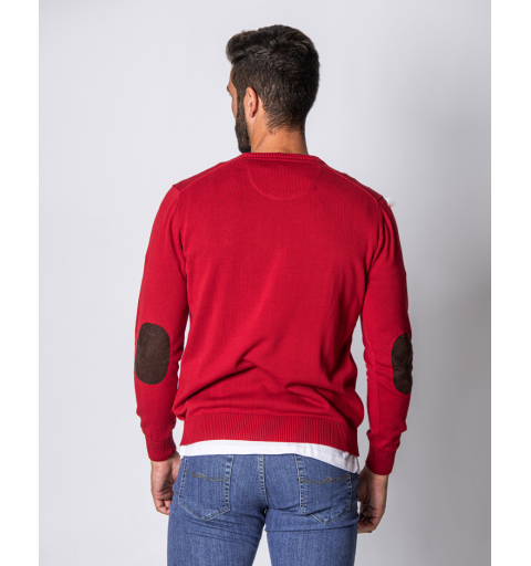 Spagnolo hombre jr cuello caja basico 0001 rojo