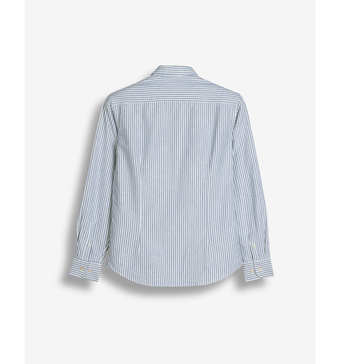 Harper & neyer camisa mediterraneo marino