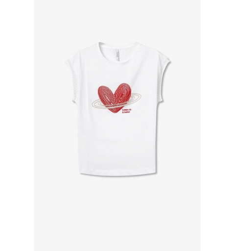 Tiffosi mujer heart blanco