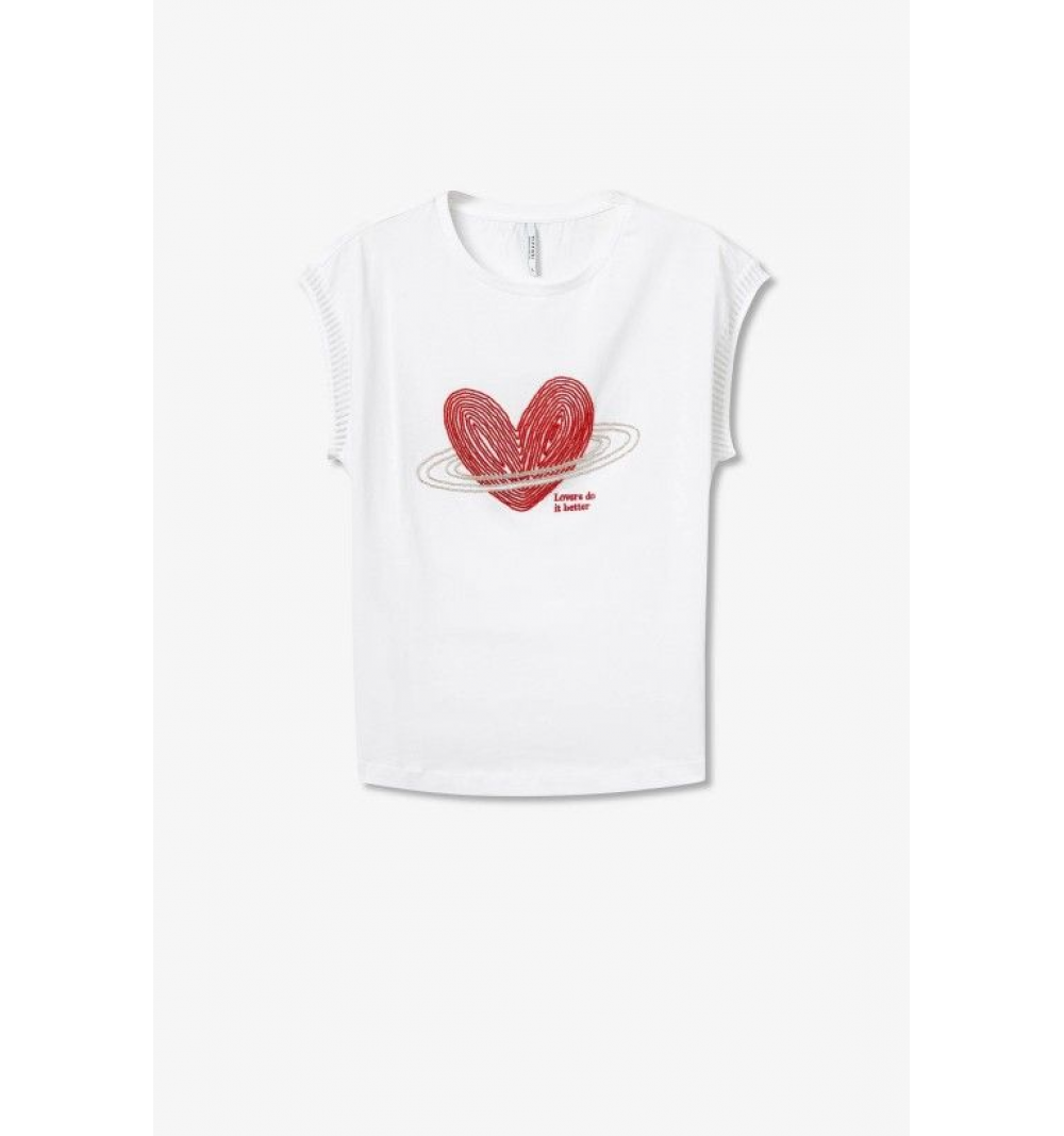 Tiffosi mujer heart blanco