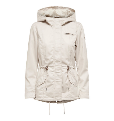 Only onllorca canvas parka otw noos beige