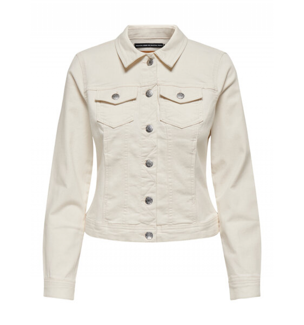 Only onlwonder dnm jacket noos beige