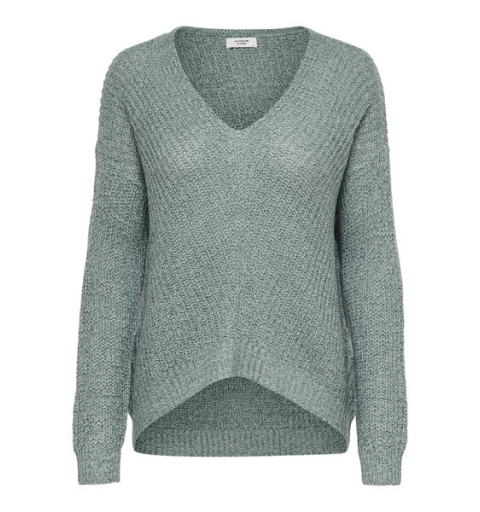 Jdy jdynew megan l/s pullover knt noos gris