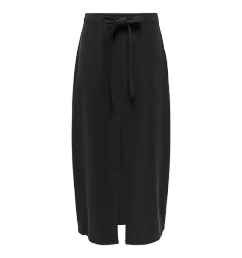 Jdy jdyolli midi belt skirt wvn negro