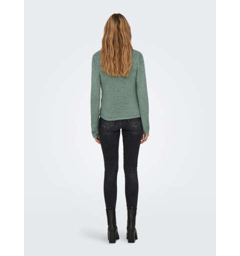 Only onlgeena l/s v-neck knt noos verde