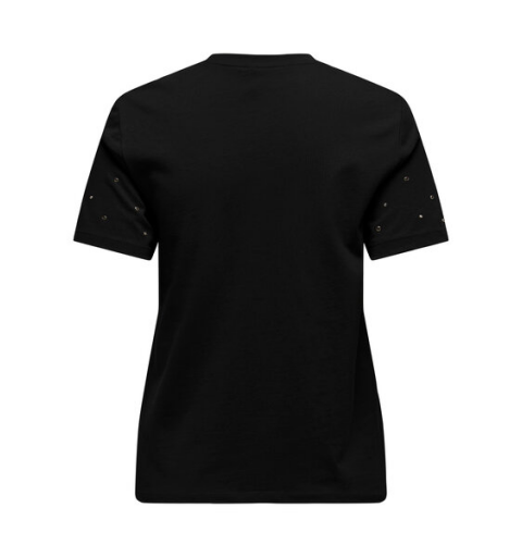 Only onlglobe life s/s o-neck tee box jrs negro