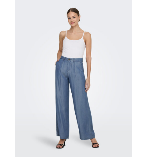 Jdy jdyjasper hw wide pant wvn denim medio