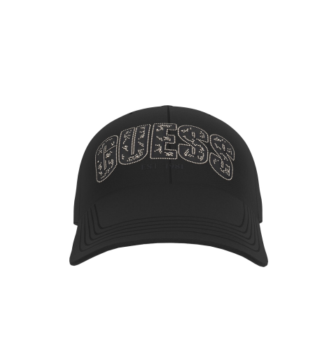 Guess mujer ines cotton cap negro