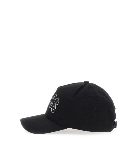 Guess mujer ines cotton cap negro