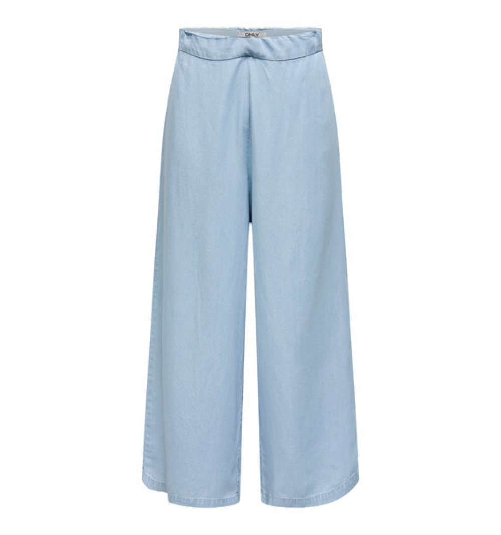 Only onlcharis life long culotte pant cc wvn denim claro