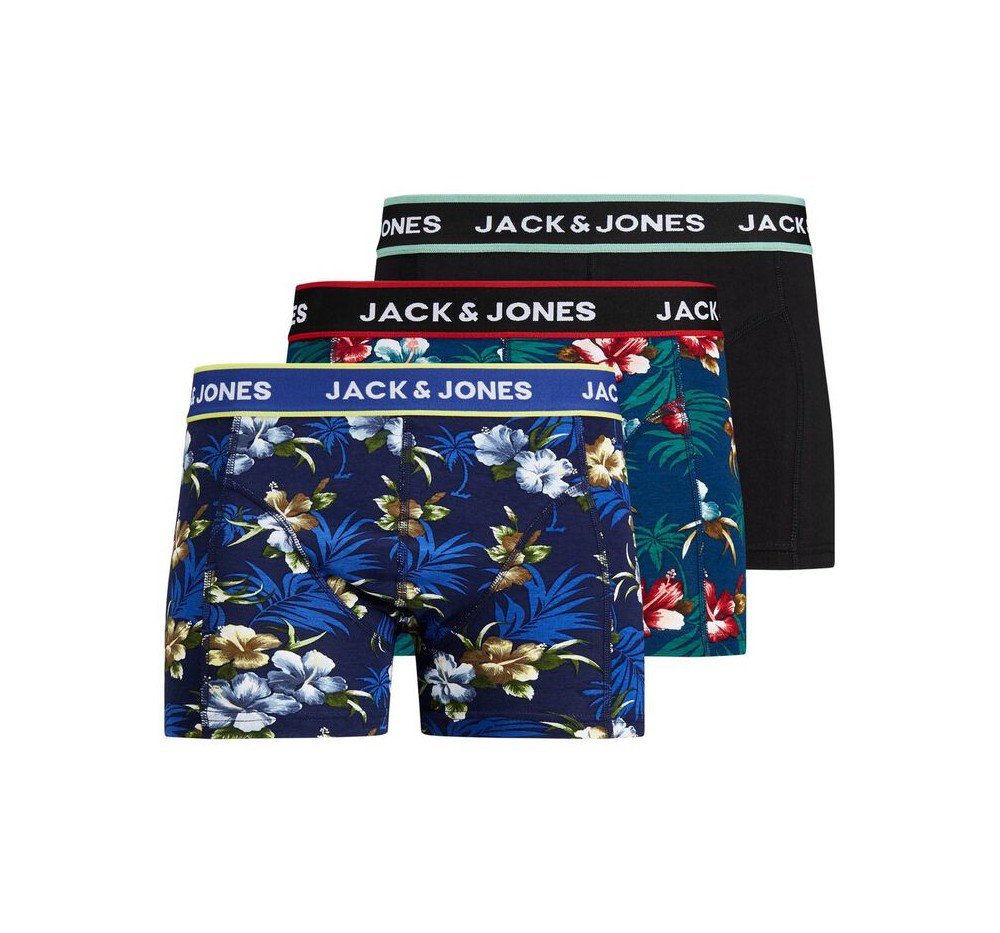 Jack&jones jacflower trunks 3 pack.noos negro - Imagen 1