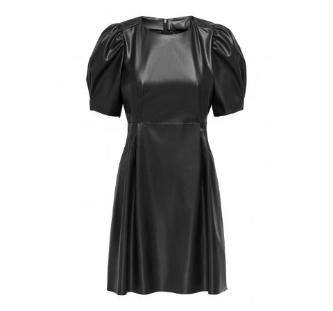 Only noos onllauren faux leather dress otw negro - Imagen 1