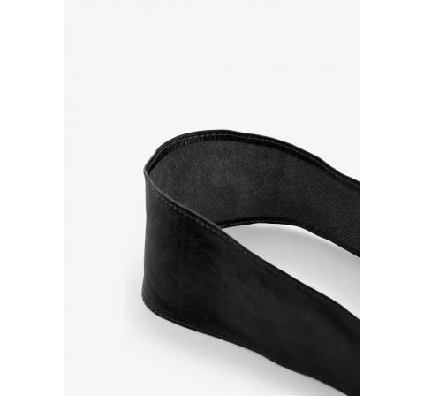 Pieces noos pcvibs leather tie waist belt noos negro - Imagen 2