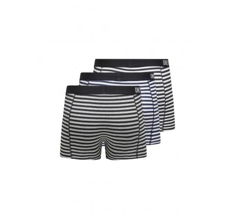 Only & sons onsjan stripe trunk 3-pack blanco - Imagen 2