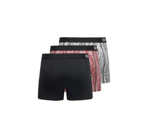Only & sons onsjerry print trunk 3-pack negro - Imagen 2