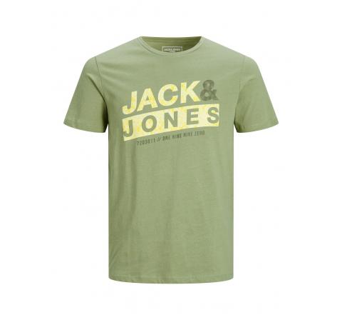 Jack&jones jcoliquid tee ss crew neck fst verde - Imagen 8
