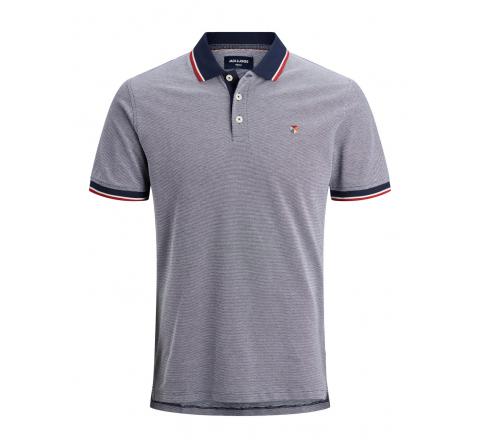 Jack&jones jprbluwin polo ss sts azul oscuro - Imagen 1