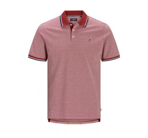 Jack&jones jprbluwin polo ss sts rojo - Imagen 4